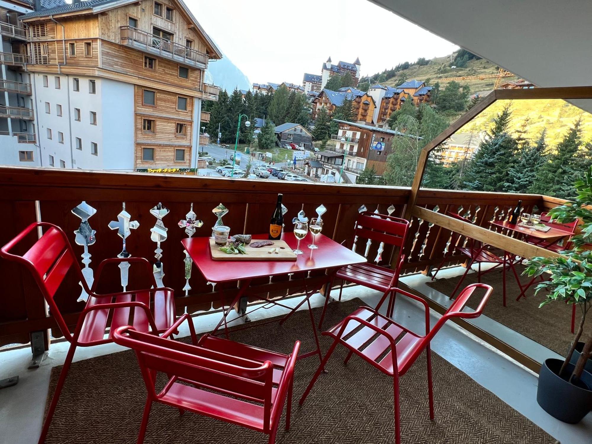 Appart Centre Station Les 2 Alpes, Parking, Wifi 莱德萨阿尔卑斯 外观 照片
